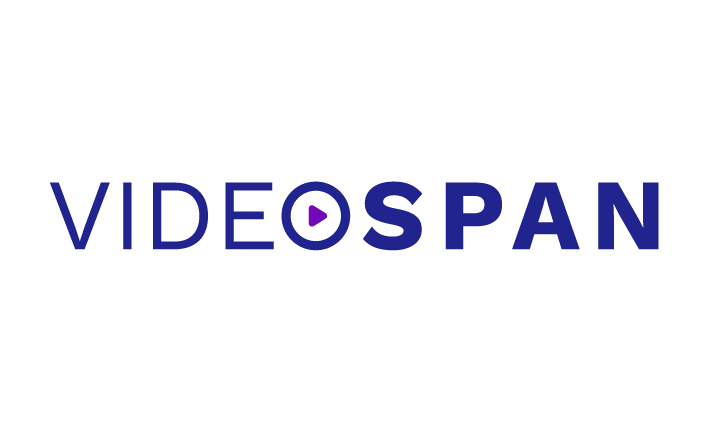 Videospan Logo Navy Purple